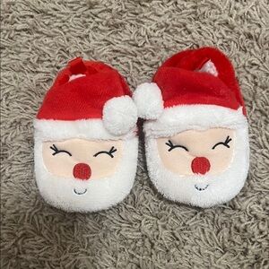 Santa Claus Baby Booties